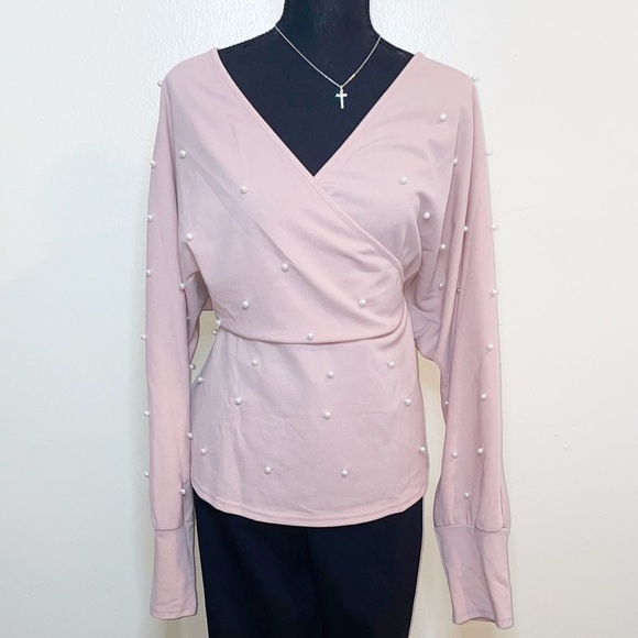 Shein pearl blouse - Picture 1 of 8